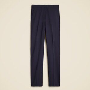 J.Crew Full-Length Kate Pant in Italian Wool in Navy